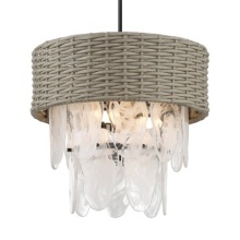 Minka-Lavery 5296-66A - 6LT DUAL MOUNT (PENDANT & SEMI FLUSH)