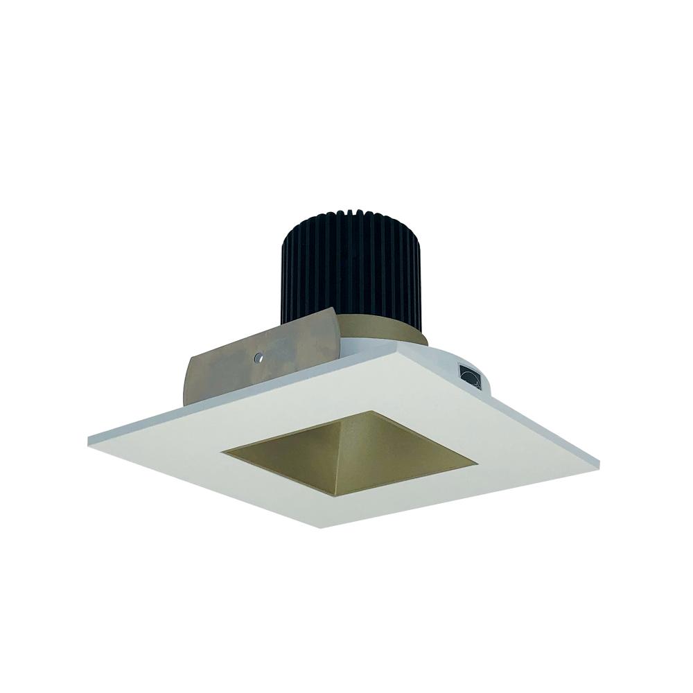 4" Iolite LED Square Reflector with Square Aperture, 10-Degree Optic, 850lm / 12W, 2700K,