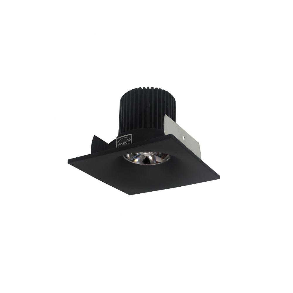 2" Iolite LED Square Bullnose, 10-Degree Optic, 800lm / 12W, 4000K, Black Finish
