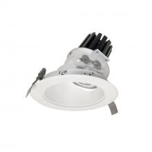 Nora NC3-69L430SMPW - 6" Sapphire III Round Adjustable Reflector, 3500lm, 3000K, Spot Optic, Matte Powder White