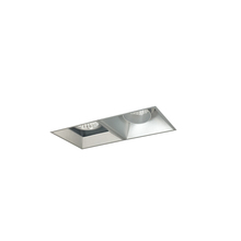 Nora NMIOTL-12-NF-AF-CDX-10-HZ - Iolite MLS 2-Head Trimless Reflector Kit, Comfort Dim, 800lm, Haze Adj. Snoot/Fixed Downlt. Trims