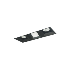 Nora NMIOTL-13-NF-FFW-40X-10-B - Iolite MLS 3-Head Trimless Reflector Kit, 4000K, 1000lm, Black Fixed Downlt./Wall Wash Trims