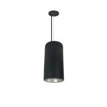 Nora NYLS3-6C1L435NC12DBB - 6" Sapphire III Cable Mount Black Cylinder, Diffused Clear Reflector/Black Flange, 120-277;