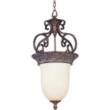 Maxim 2223WHGB - Two Light Greek Bronze White Alabaster Glass Foyer Hall Pendant
