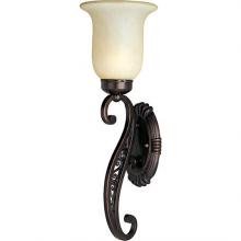 Maxim 8242WSOI - One Light Oil Rubbed Bronze Wilshire Glass Outdoor Wall Light