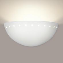 A-19 311-A22 - Great Cyprus Wall Sconce: Black Forest Green