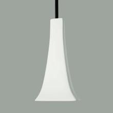 A-19 MP14-A4-BCC - Eiffel Mini Pendant: Pearl (Black Cord & Canopy)
