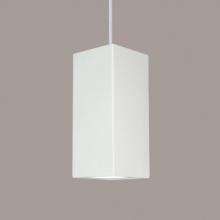 A-19 P1802-A3-WCC - Gran Timor Pendant: Fawn (White Cord & Canopy)