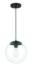 Craftmade 56891-FB - 1 Light Small Pendant with Clear Glass