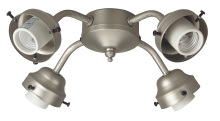 Craftmade F400-BN-LED - 4 Light Fitter w/4x9w LED