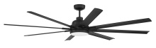 Craftmade RSH72FB8 - 72" Ceiling Fan w/Wi-Fi, DC Motor, Blades, LED Light Kit, Wet Rated