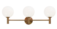 Matteo Lighting S06003AGOP - Cosmo Aged Gold Brass Wall Sconce