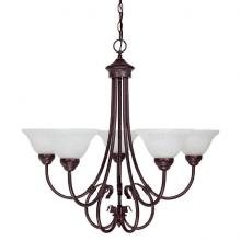 Capital 3226VB - Five Light Vintage Bronze Up Chandelier