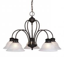 Vaxcel International CH6568OBB - Babylon 5L Chandelier Oil Burnished Bronze