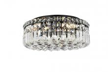 Elegant V2030F16BK/RC - Maxime 16 inch black flush mount