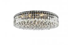 Elegant V2030F24BK/RC - Maxime 24 inch black flush mount