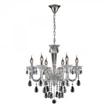 ELK Home 80002/6 - Six Light Clear/chrome Up Chandelier